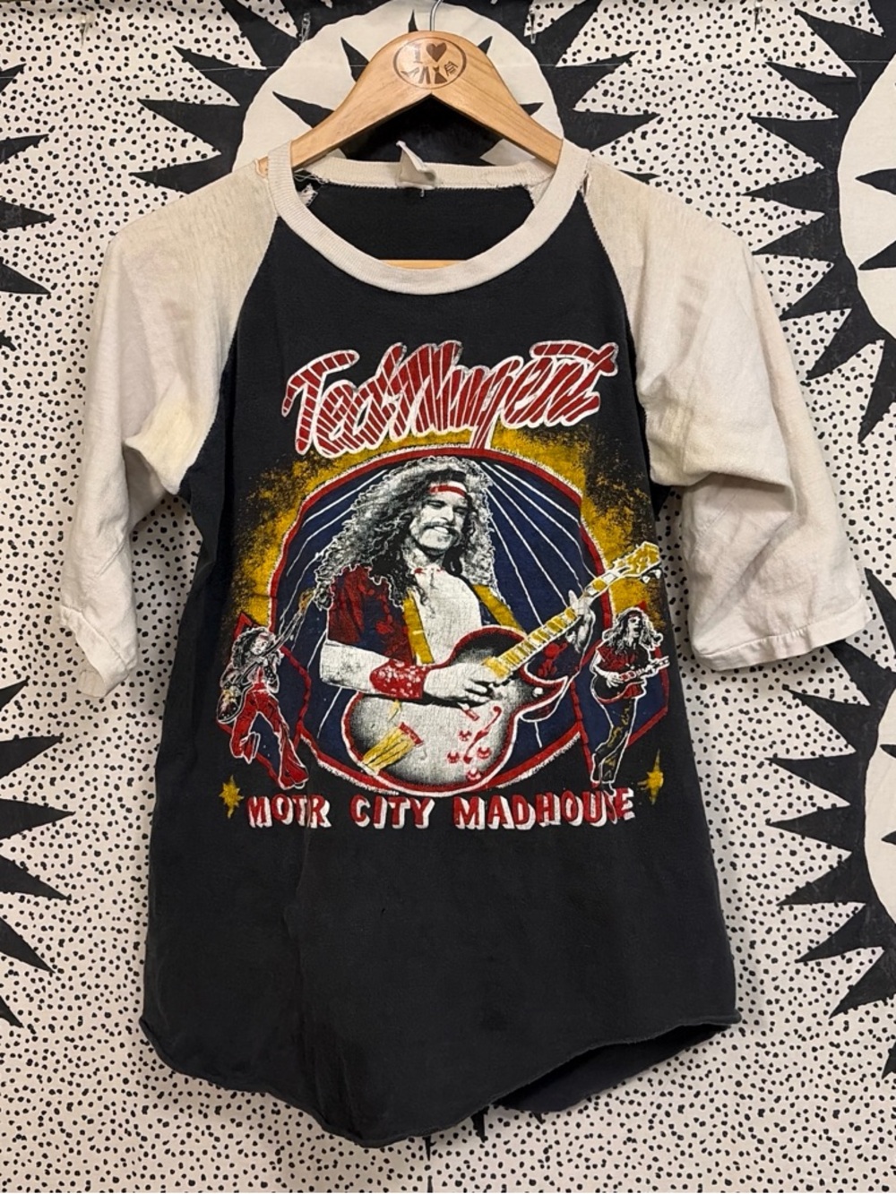 ⚡️Amazing Vintage 1982 Ted Nugent Band t-shirt⚡️